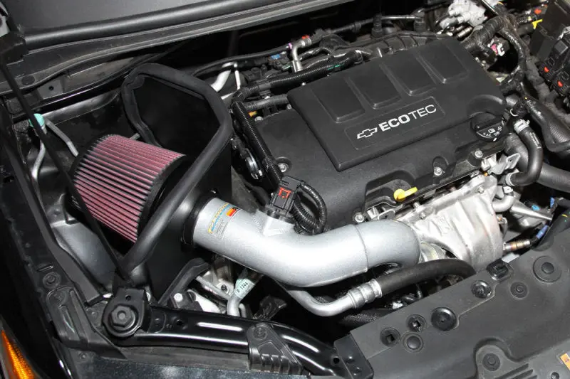 K&N 12 Chevy Sonic 1.4L Silver Typhoon Performance Intake 2