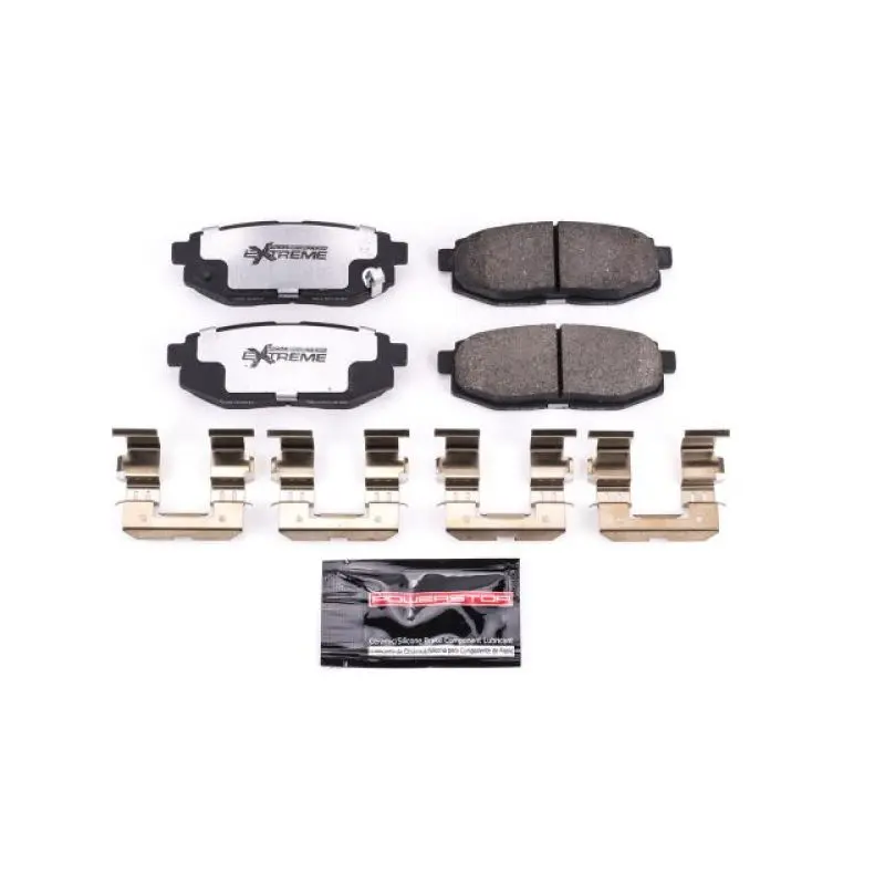 Power Stop 13-16 Scion Fr-S Rear Z26 Extreme Street Brake Pads W/Hardware 1