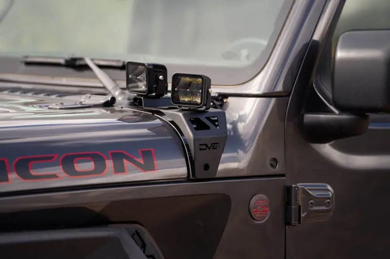 Dv8 Offroad 18-22 Jeep Gladiator Jt Cowl Light Bar Bracket 2