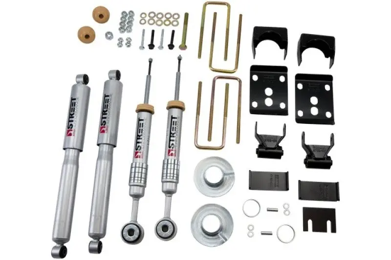 Belltech 09-13 Ford F150 Reg Cab 2Wd Short Bed Lowering Kit W/Sp Shocks 1 Or 3In F/5.5In R Drop 1