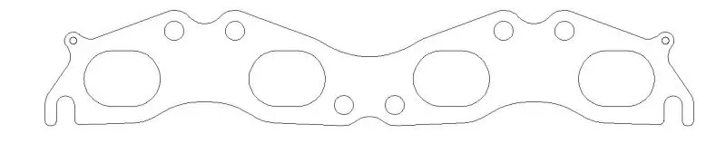 Cometic Nissan Sr20de/T 91-02 Exhaust .030 Inch Mls Head Gasket 2.050 Inch X 1.580 Inch Port 1