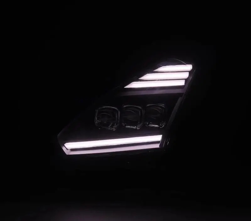 Alpharex 09-25 Nissan Gt-R Nova-Series Led Projector Headlights 1