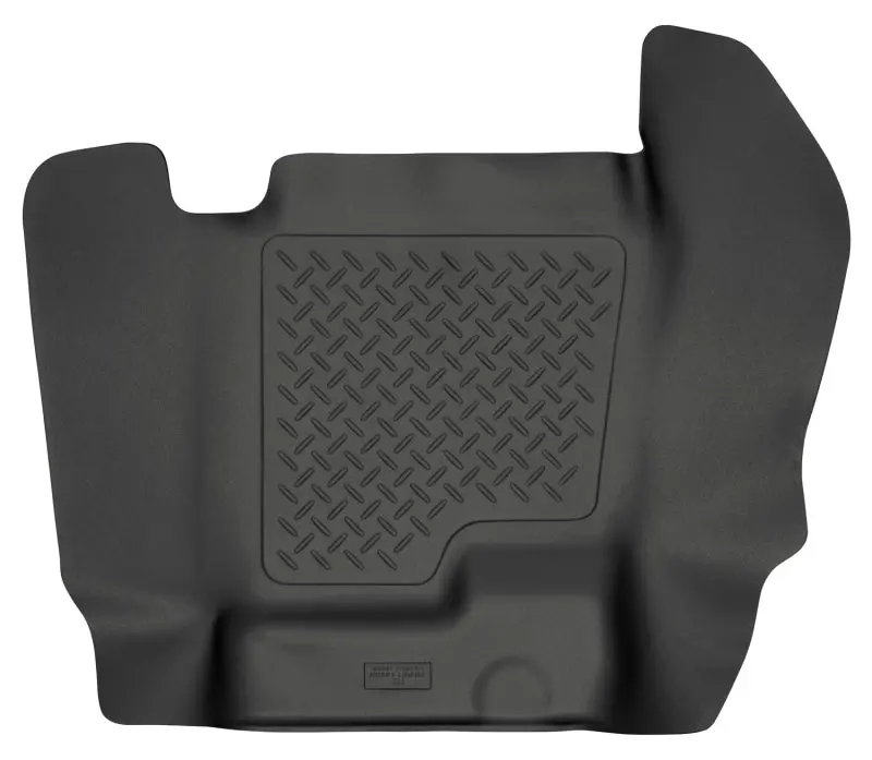 Husky Liners 07-12 Chevy Silverado/Gmc Sierra Crew Cab Weatherbeater Center Hump Black Floor Liner 1