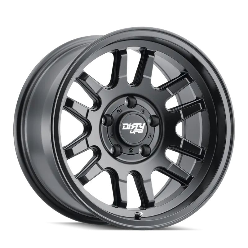 Dirty Life 9310 Canyon 17X9 / 6X139.7 Bp / -12Mm Offset / 106Mm Hub Matte Black Wheel 1