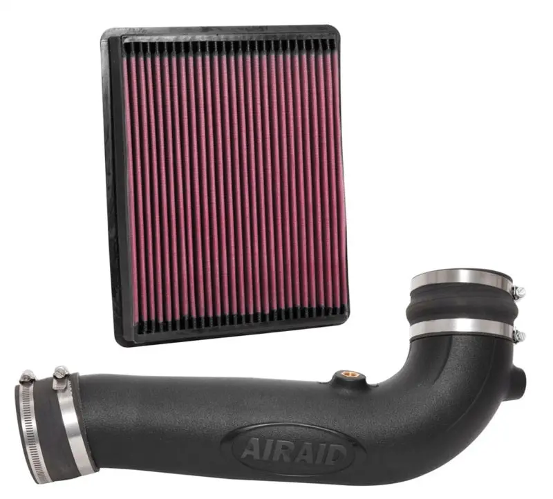 Airaid 17-18 Gmc Sierra/Yukon V8-6.2L F/I Jr Intake Kit - Oiled / Red Media 1