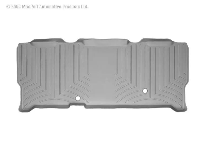 Weathertech 99-10 Ford F250 Super Duty Super Cab Rear Floorliner - Grey 1