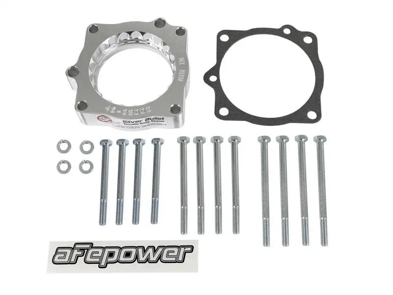 Afe Silver Bullet Throttle Body Spacers Tbs Dodge Ram 03-08 V8-5.7L (Works W/ 5X-10382 Only) 2