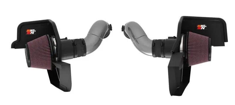 K&N 2024+ Ford Mustang V8 5.0L Typhoon Performance Air Intake System 1