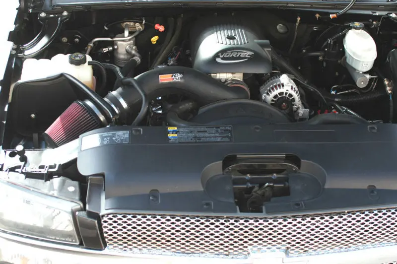 K&N 99-04 Chevy Silverado V8-4.8L/5.3L Performance Intake Kit 2