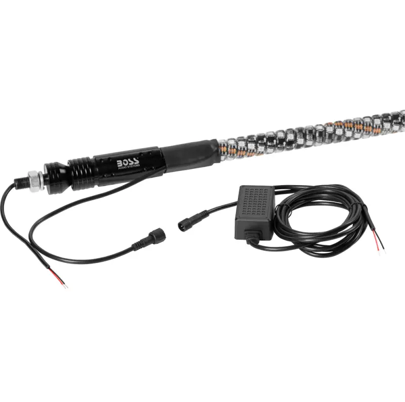 Boss Audio Systems Atv Whip Antenna/ 48 Inch/ Multicolor/ Ip67 Weatherproof 1