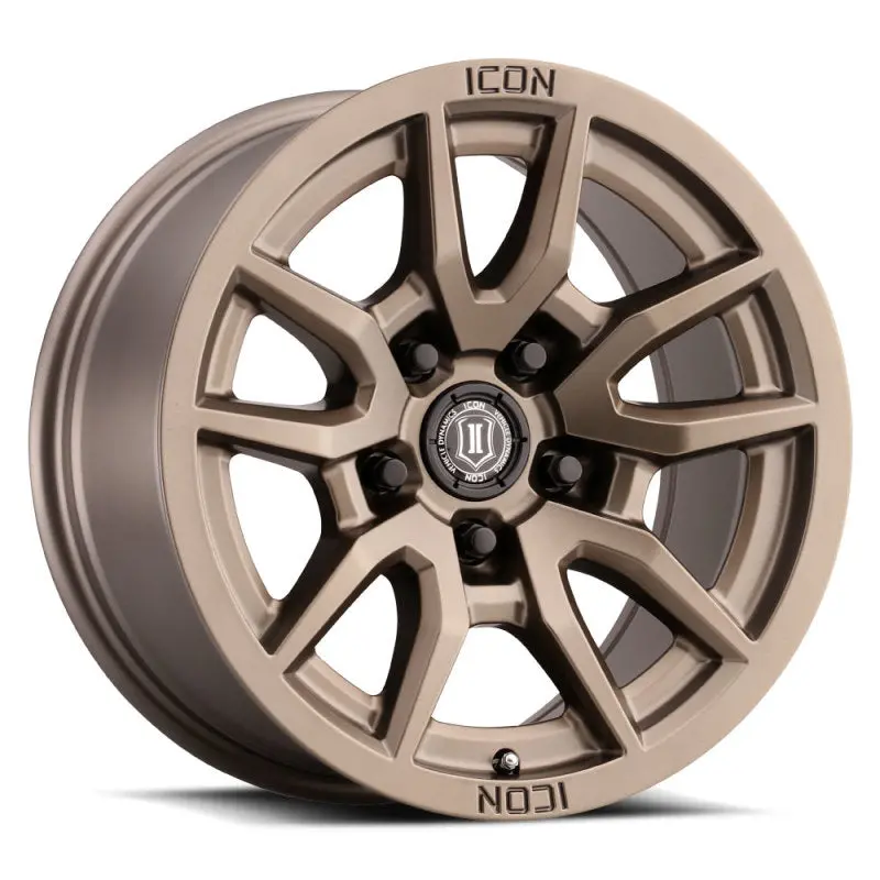 Icon Vector 5 17X8.5 5X150 25Mm Offset 5.75In Bs 110.1Mm Bore Bronze Wheel 1