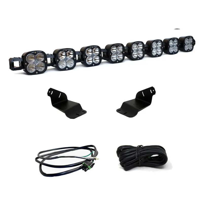 Baja Designs 2021+ Ford Bronco Roof Light Bar Kit 8 Xl Linkable W/Upfitter 1