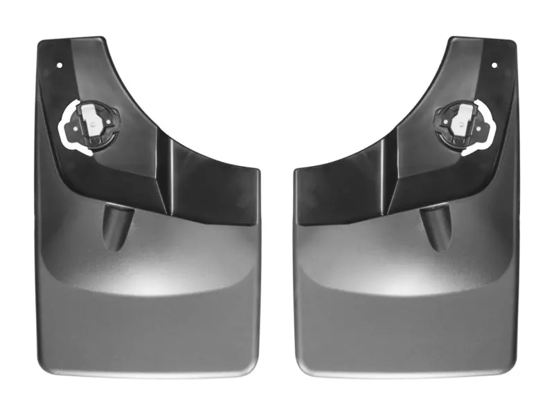 Weathertech 2015 Ford F-150 W/ Fender Lip Molding No Drill Rear Mudflaps 1