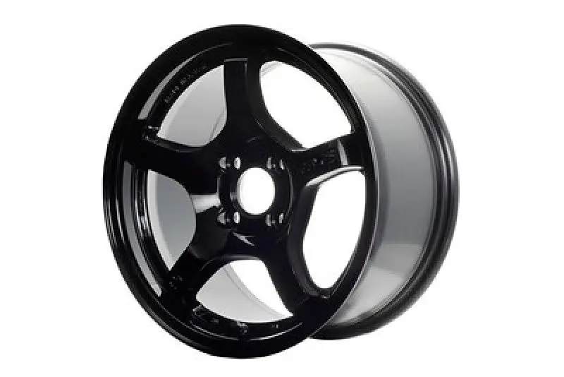 Gram Lights 57Cr 19X9.5 +25 5-114.3 Glossy Black Wheel 1