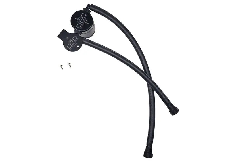 J&L 14-19 Chevrolet Corvette Lt1 6.2L Driver Side Oil Separator 3.0 - Black Anodized 1