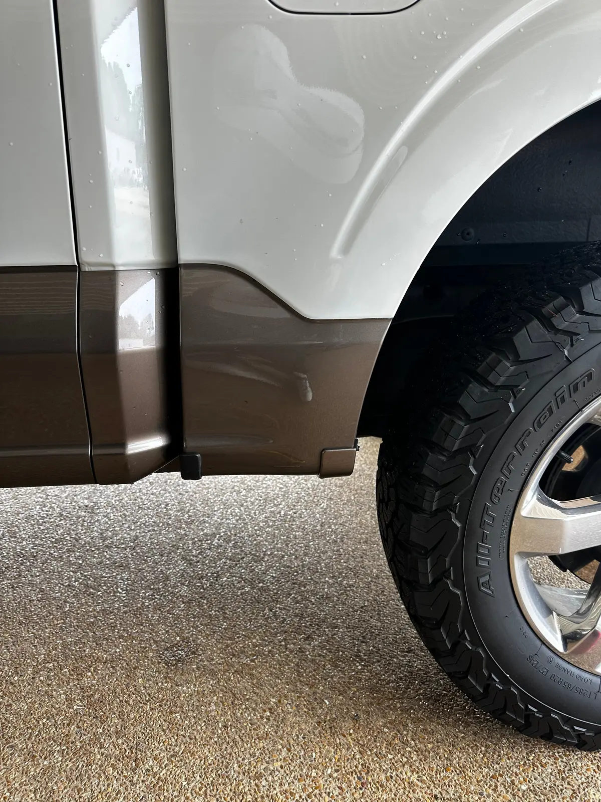 2021-2023 F-150 Mud Flap Delete Kit Colormatched 1