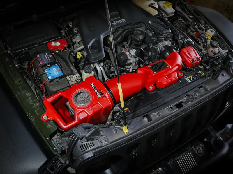 Afe Momentum Gt Pro Dry S Cold Air Intake System 2018+ Jeep Wrangler (Jl) V6 3.6L (Red Edition) 2