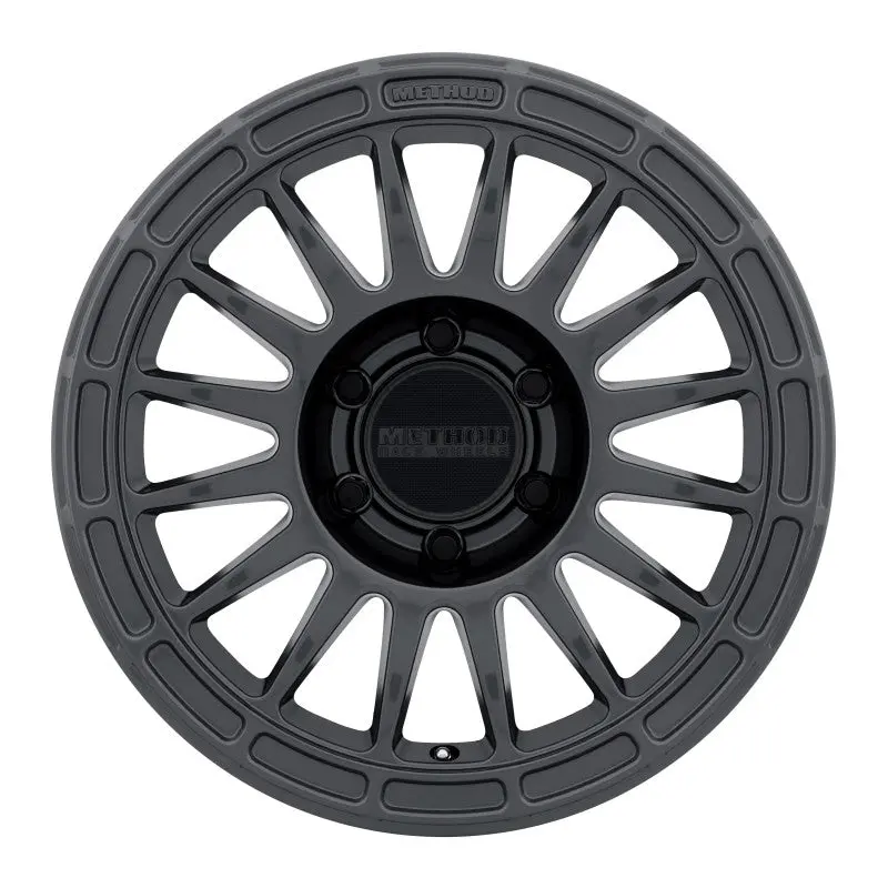 Method Mr314 17X7.5 +24Mm Offset 6X4.5 66.1Mm Cb Matte Black Wheel 1