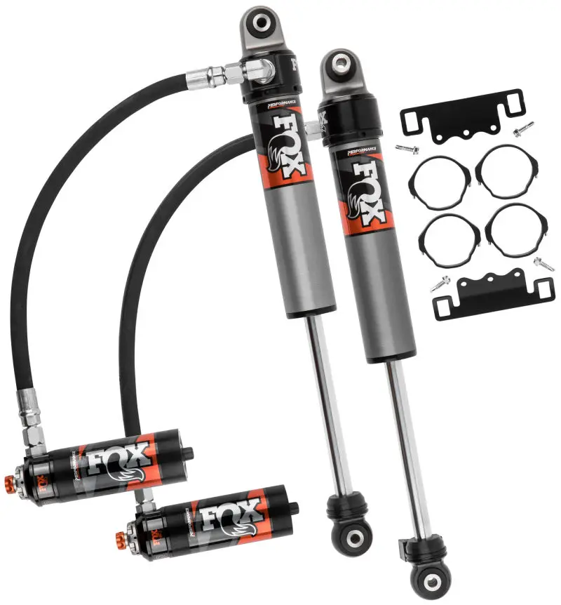 Fox 2018+ Jeep Jl 2.5 Factory Race Series 9.7In Remote Res. Front Shock Set / 0-1.5In. Lift W/ Dsc 1
