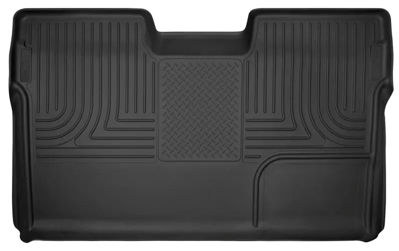 Husky Liners 09-14 Ford F-150 Supercrew Cab X-Act Contour Second Row Seat Floor Liner - Black 1