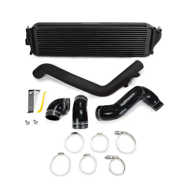 Mishimoto 2017+ Honda Civic Type R Intercooler Kit - Black Intercooler Black Pipes 1