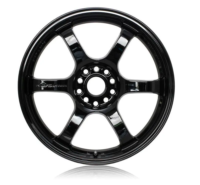 Gram Lights 57Dr 17X9.0 +38 5-100 Glossy Black Wheel 1
