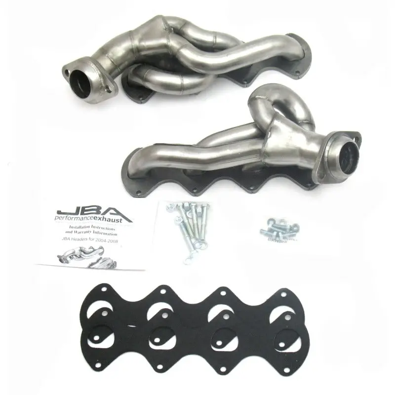 Jba 05-10 Ford F-250/F-350 5.4L 3V 1-5/8In Primary Raw 409Ss Cat4ward Header 1