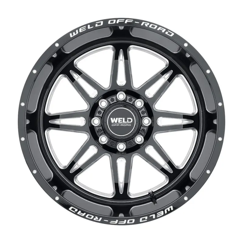 Weld Cheyenne W132 Series 20X10 / 8X170 Bp / -18 Offset / 4.75 Bs / 125.1 Bore - Gloss Black Mil 1