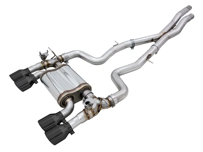 Awe Tuning Bmw F8x M3/M4 Switchpath Catback Exhaust - Diamond Black Tips 2
