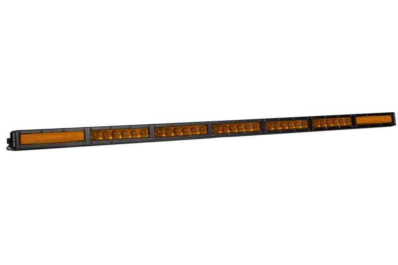 Diode Dynamics 42 In Led Light Bar Single Row Straight - Amber Combo Each Stage Series 1