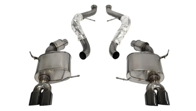 Corsa 08-12 Bmw M3 Convertible E93 Black Sport Cat-Back Exhaust 1