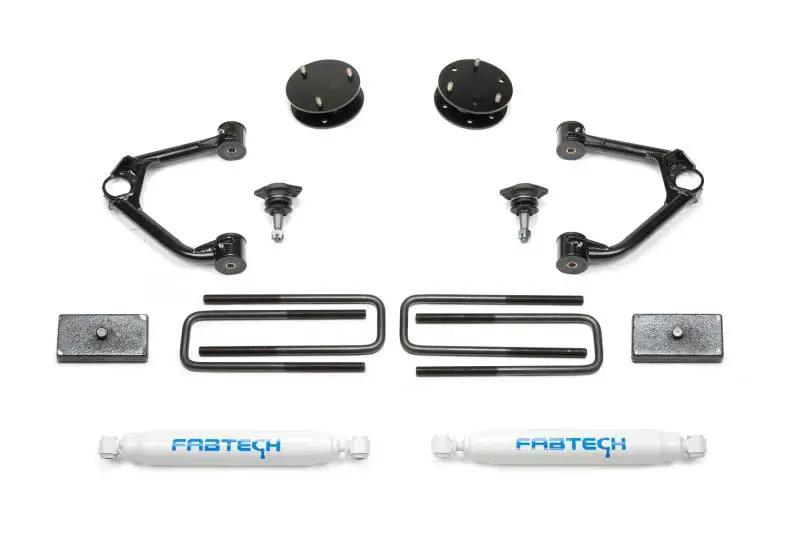 Fabtech 19-21 Gm K1500 3.5In Budget Uca System W/Rear Perf. Shocks 1