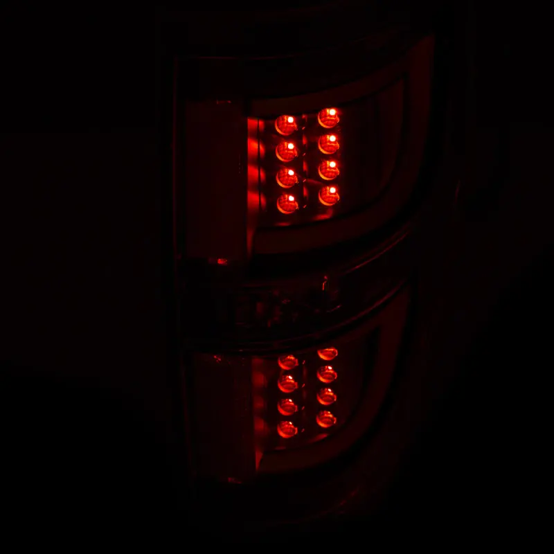 Anzo 2009-2013 Ford F-150 Led Taillights Black 2