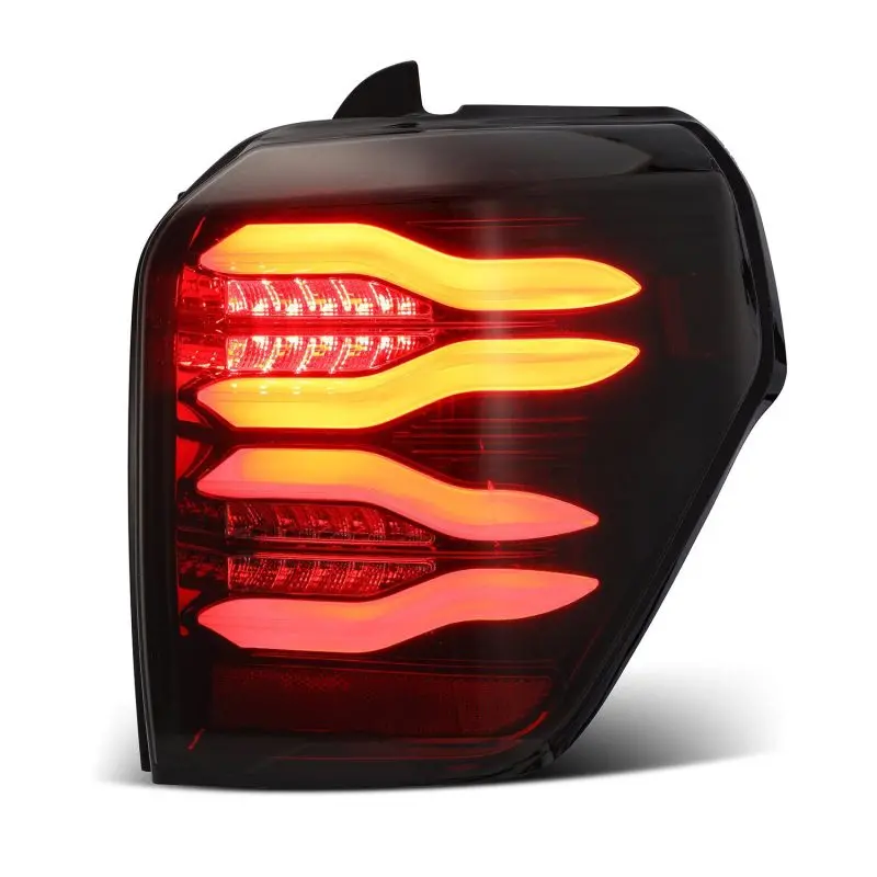 Alpharex 10-21 Toyota 4Runner Pro-Series Led Tail Lights Jet Black 2