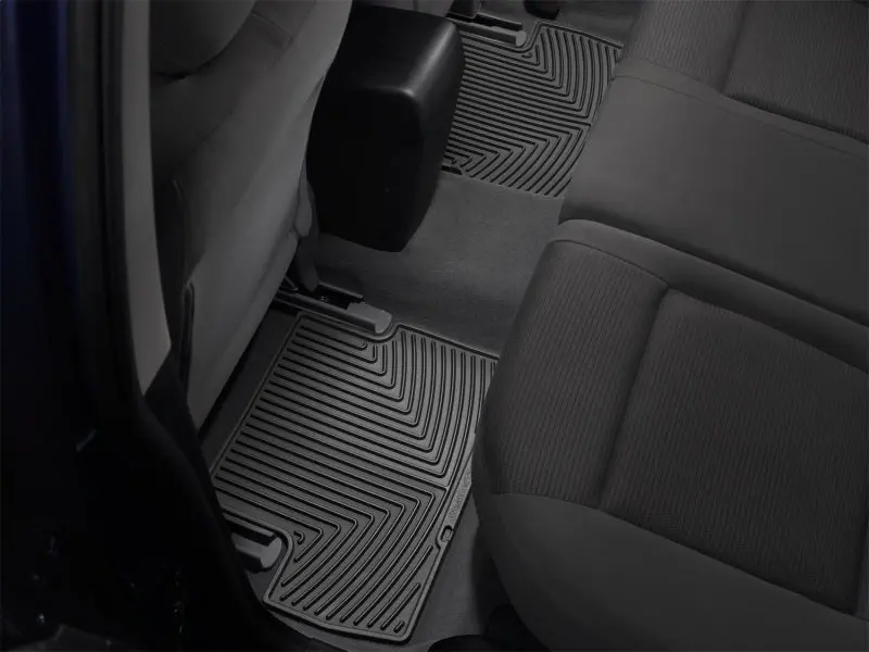 Weathertech 09+ Ford F-150 Rear Rubber Mats - Black 1