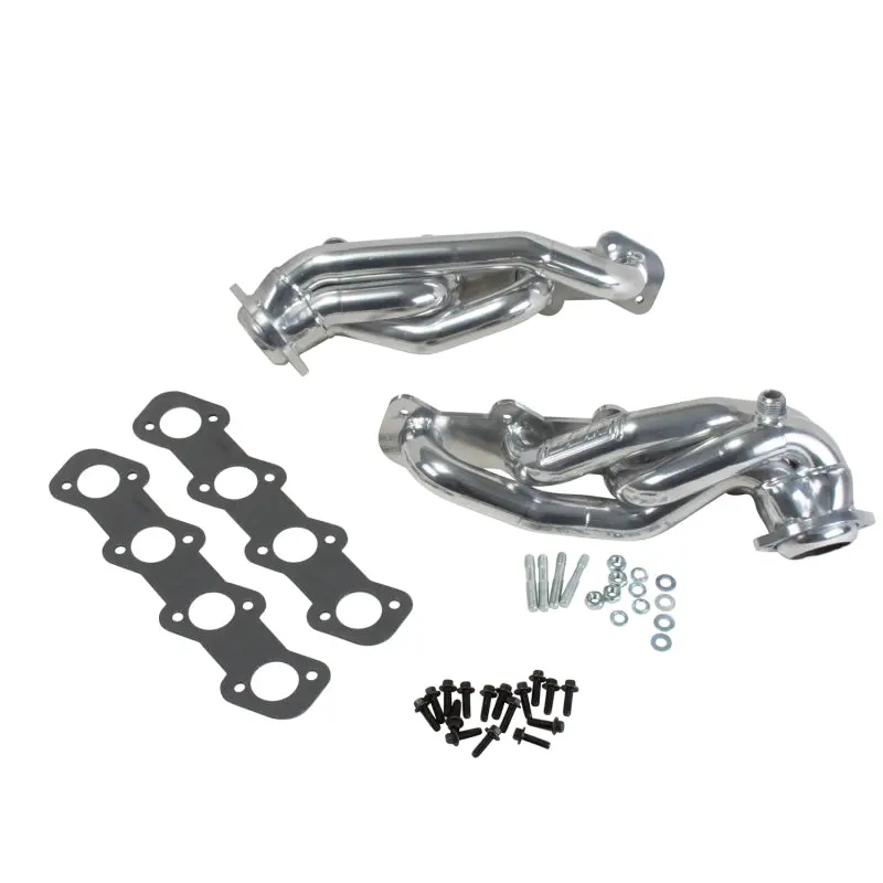 Bbk 99-03 Ford F Series Truck 5.4 Shorty Tuned Length Exhaust Headers - 1-5/8 Silver Ceramic 1