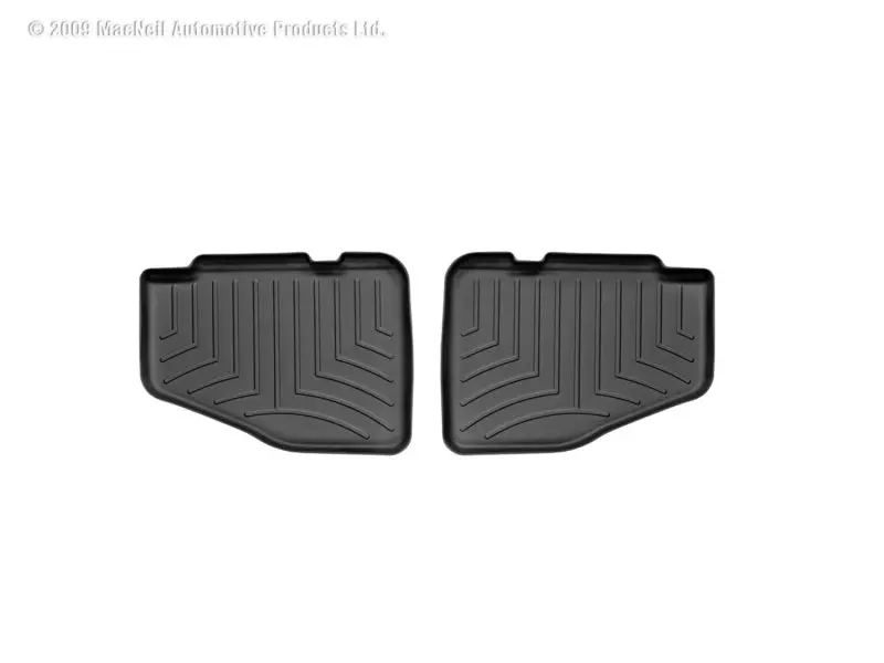 Weathertech 97-06 Jeep Wrangler Rear Floorliner - Black 1