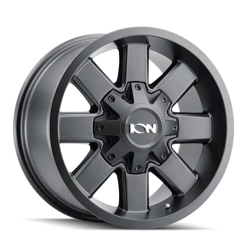 Ion Type 141 18X9 / 6X135 Bp / 18Mm Offset / 106Mm Hub Satin Black Wheel 1