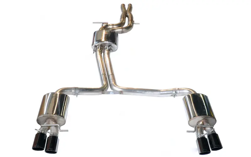 Awe Tuning Audi B8.5 S5 3.0T Touring Edition Exhaust System - Diamond Black Tips (90Mm) 1