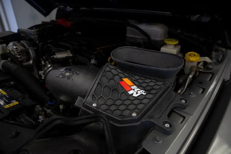 K&N 21-22 Jeep Wrangler Jl V8-6.4L Aircharger Performance Intake 1