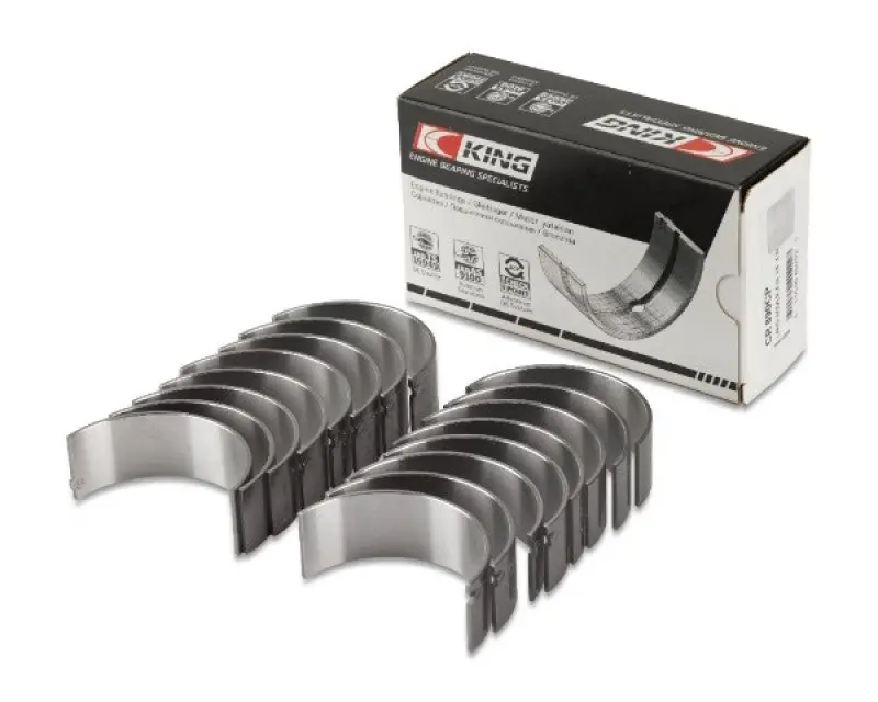 King Chevy Ls1 / Ls6 / Ls3 (Size Std) Silicone Bi-Metal Alum Rod Bearing Set 1