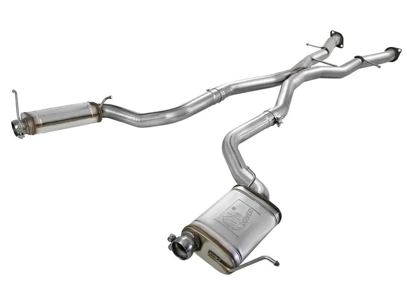 Afe Machforce Xp Cat-Back Exhaust Stainless No Tips 12-15 Jeep Grand Cherokee Srt/Srt-8 V8 Hemi 6.4L 1