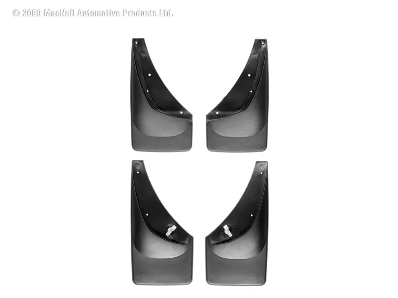 Weathertech 00-06 Chevrolet Suburban No Drill Mudflaps - Black 1