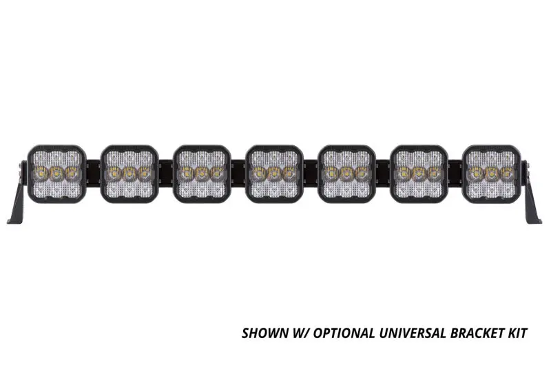Diode Dynamics Ss5 Pro Universal Crosslink 7-Pod Lightbar - White Driving 2