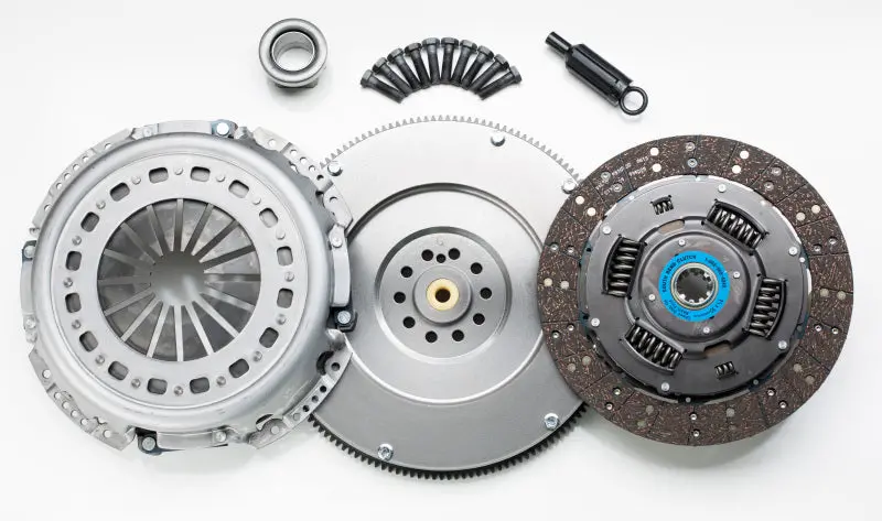 South Bend Clutch 99-03 Ford 7.3 Powerstroke Zf-6 Org Feramic Clutch Kit (Solid Flywheel) 1