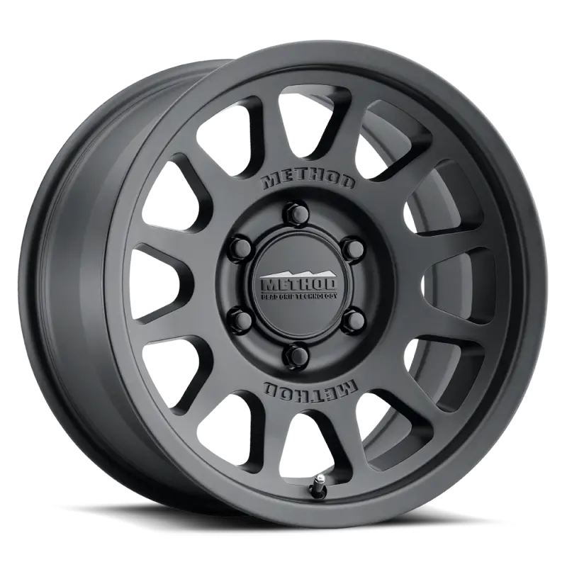 Method Mr703 16X8 0Mm Offset 6X5.5 106.25Mm Cb Matte Black Wheel 1