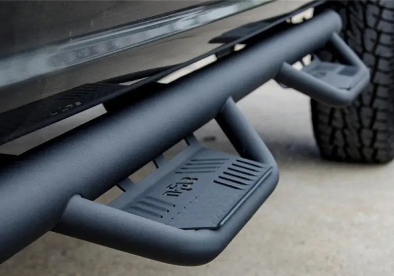 N-Fab Podium Lg 19-20 Dodge Ram 1500 Crew Cab - Cab Length - Tex. Black - 3In 1