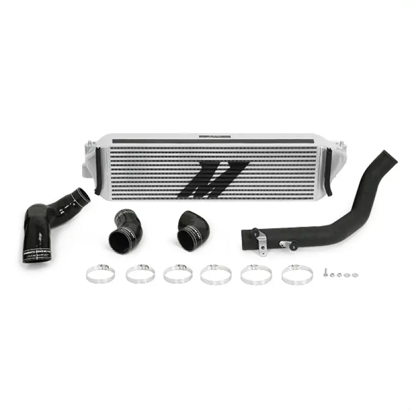 Mishimoto 2017+ Honda Civic Type R Performance Intercooler Kit - Silver Core Black Piping 1