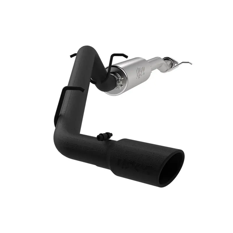 Mbrp 17+ Chevrolet Colorado 2.5L/3.6L 3In Cat Back Single Side Exit W/ 4In Tip - Back Coated 1