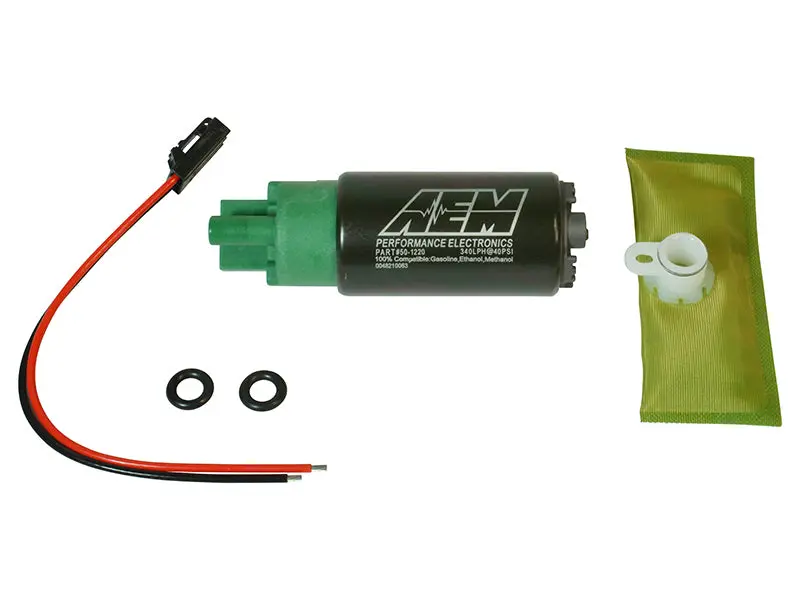 Aem 320Lph 65Mm Fuel Pump Kit W/O Mounting Hooks - Ethanol Compatible 1